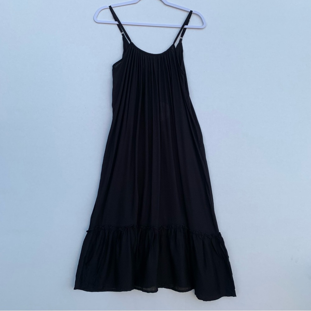 BOHO ME Midi Dress Women’s Size XS Black |Sleeveless
